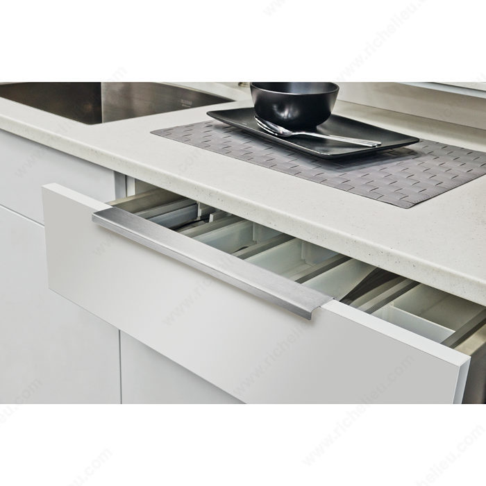 Long Edge Pull for Kitchen Cabinets - Sleek and Modern Design