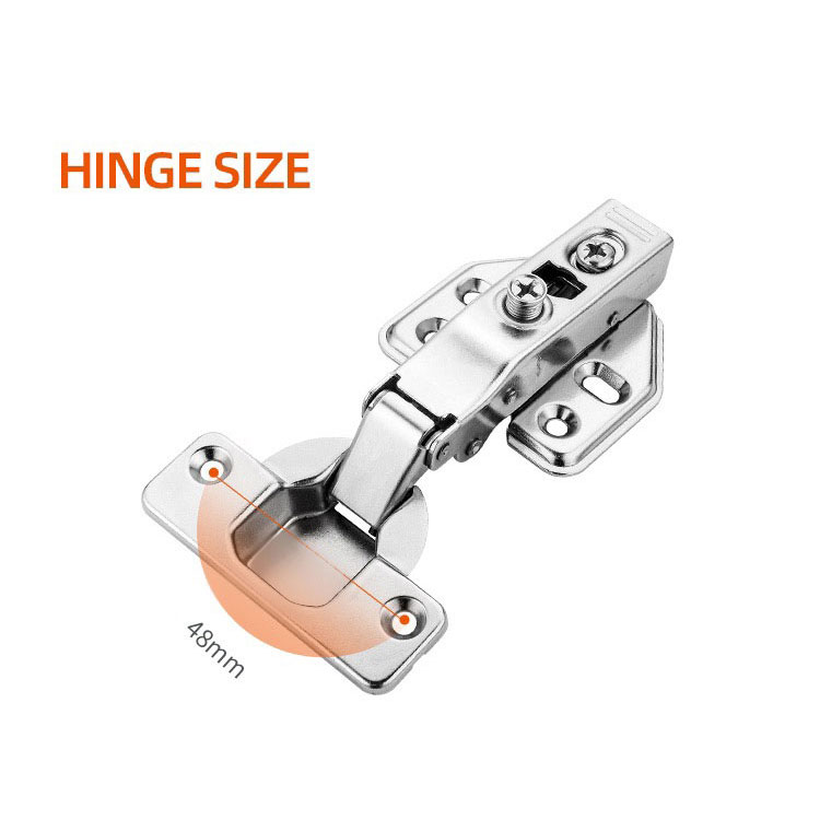 Clip on Soft Closing Hydraulic Kitchen Cabinet Hinge