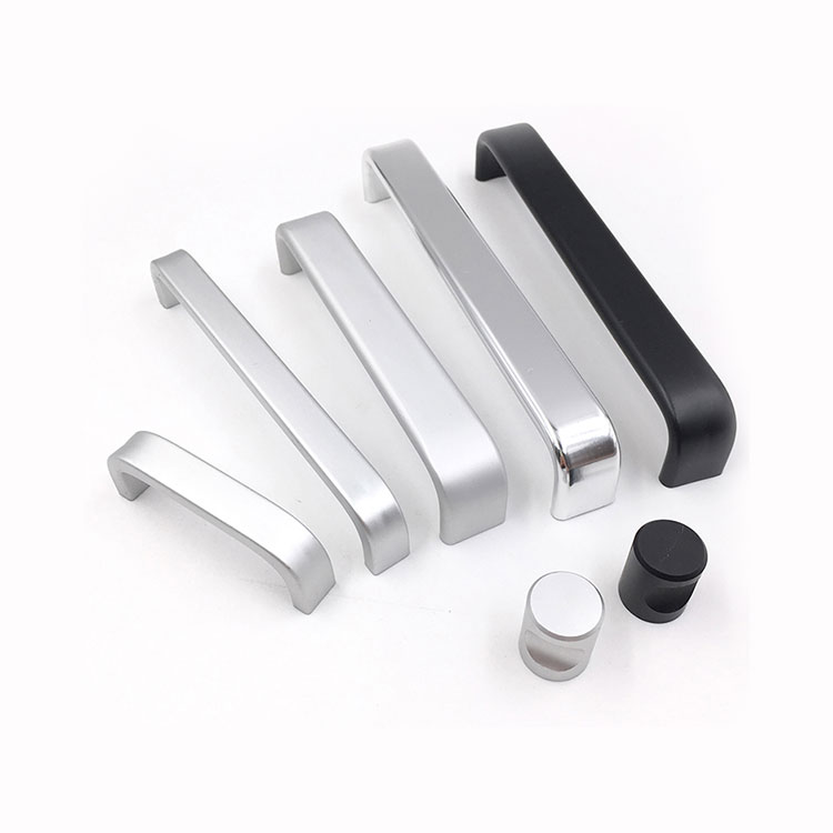 Aluminum Alloy Metal Cupboard Drawer Handles