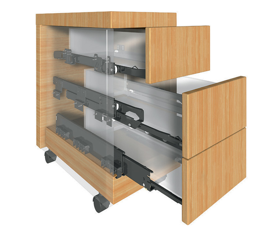 What is a furniture drawer slide?