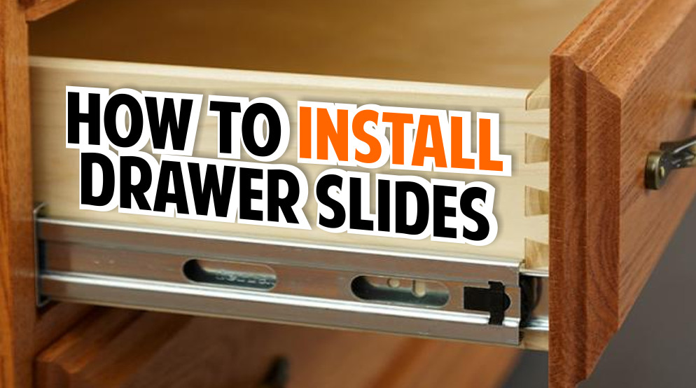 how to install soft close ball bearing drawer slides