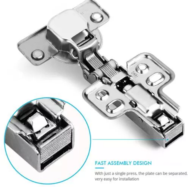 What are hydraulic cabinet hinges