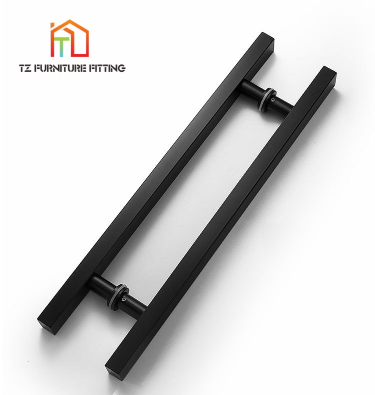 Stylish and Durable Glass Door Handle H-Type 300MM